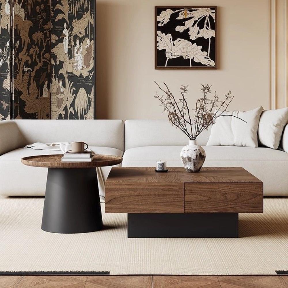 Premium Solid Wood Square Coffee Table
