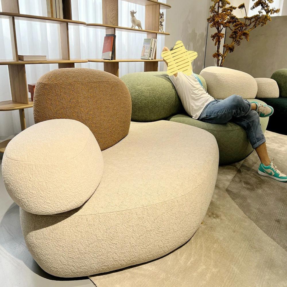 Nature-Inspired Sofa with Organic Design